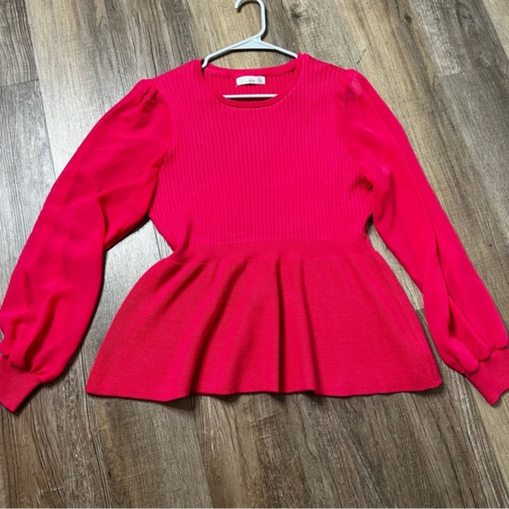 89th Madison Pink Sweater